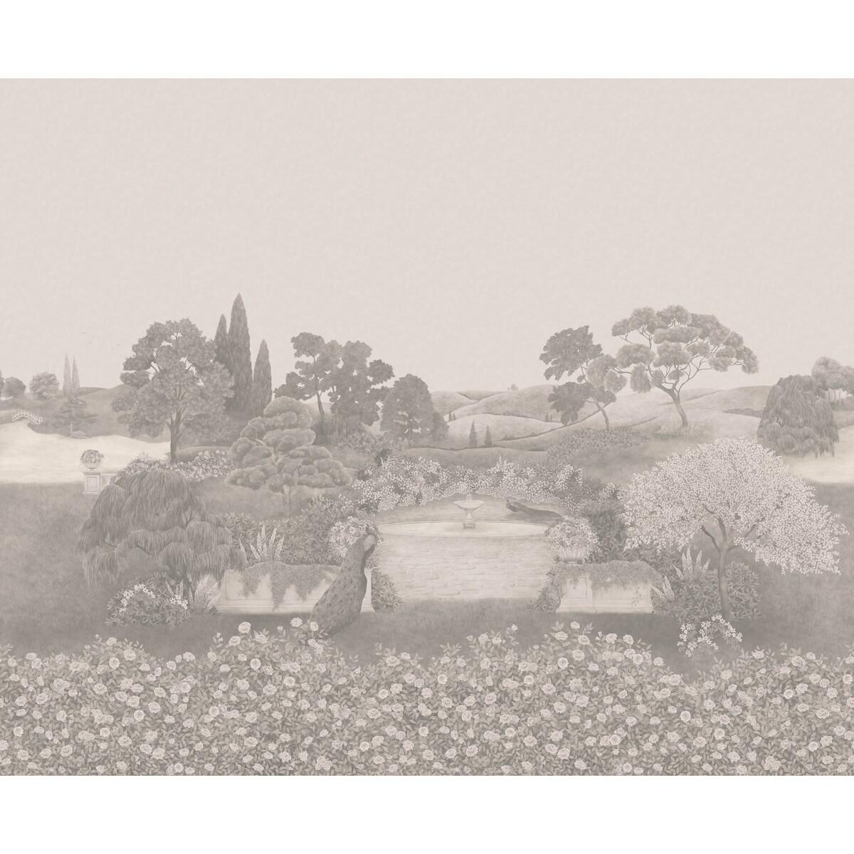 Cole & Son IDYLL PLATINUM PEARL Wallpaper