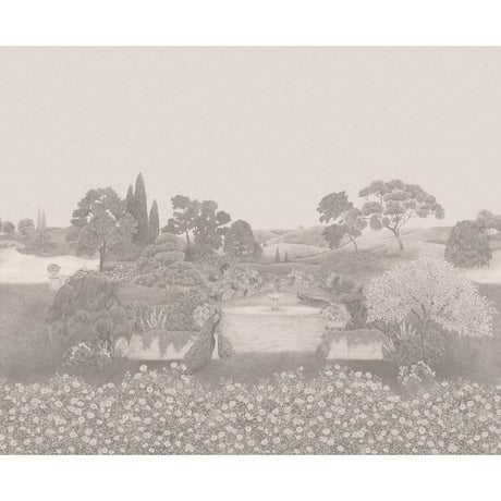 Cole & Son IDYLL PLATINUM PEARL Wallpaper