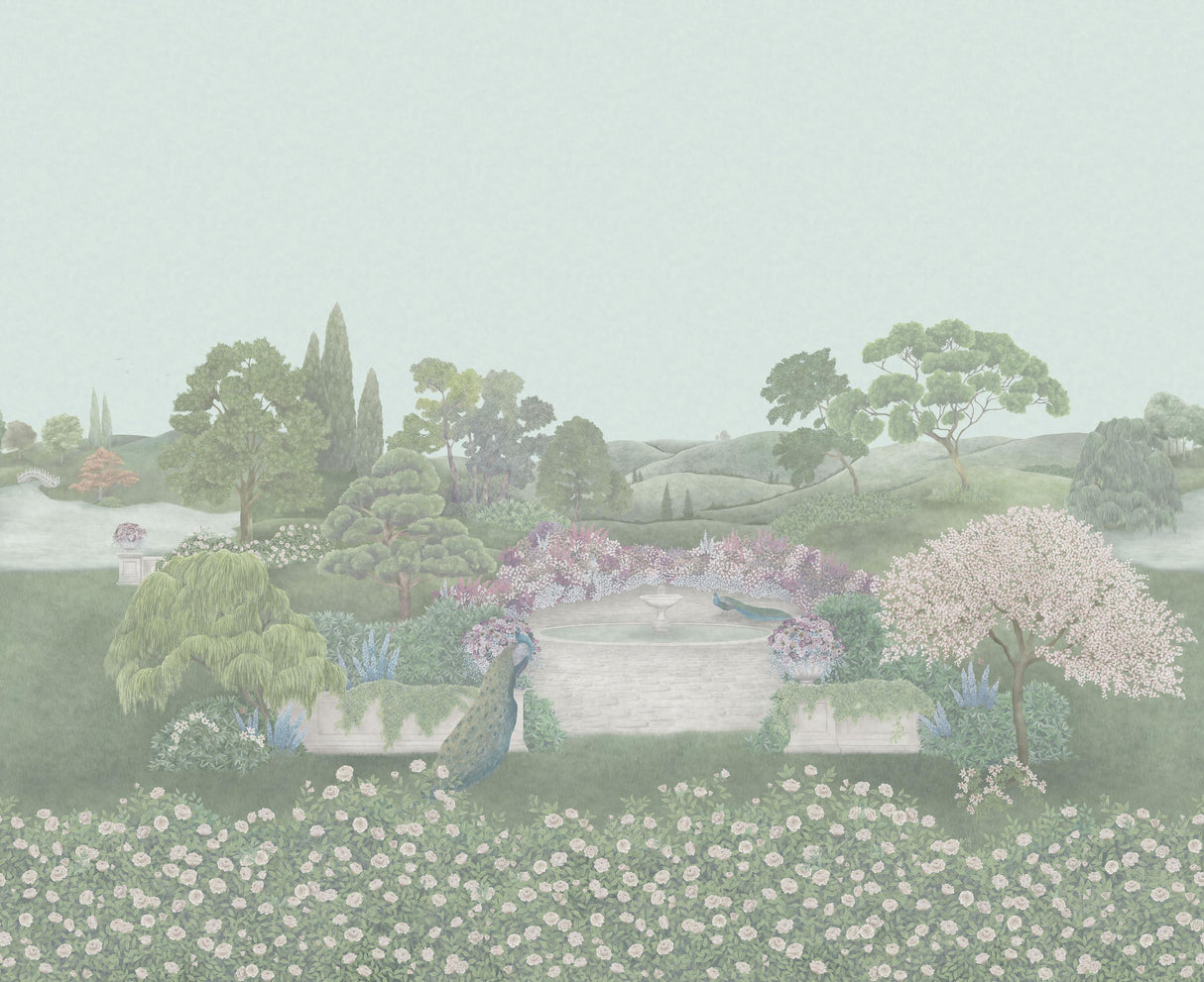 Cole & Son IDYLL EAU DE NIL Wallpaper
