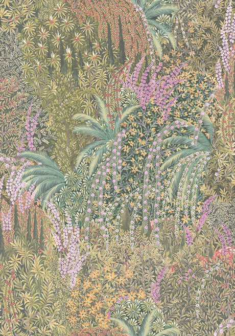 Cole & Son CASCADE SOFT OLIVE & SAGE Wallpaper