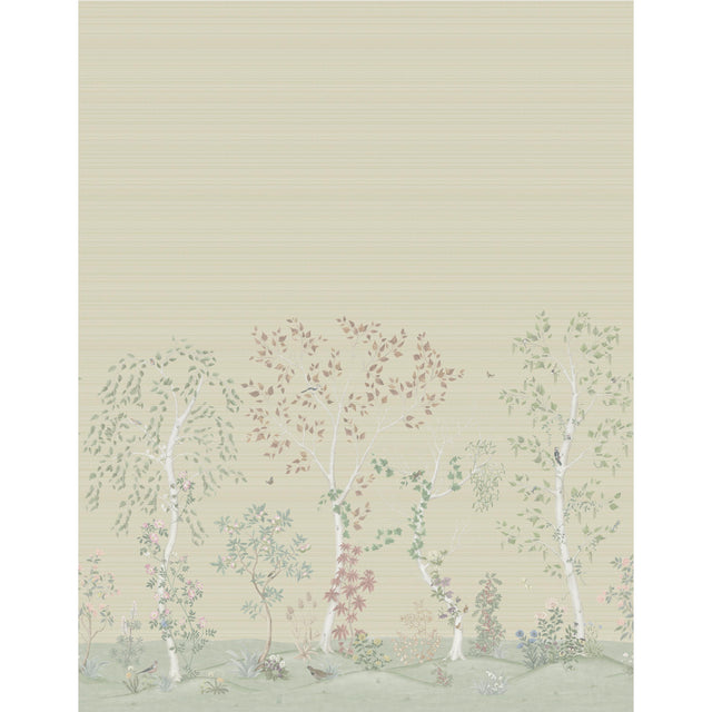 Cole & Son SEASONAL WOODS GRASSCLOTH OAT NATURAL Wallpaper