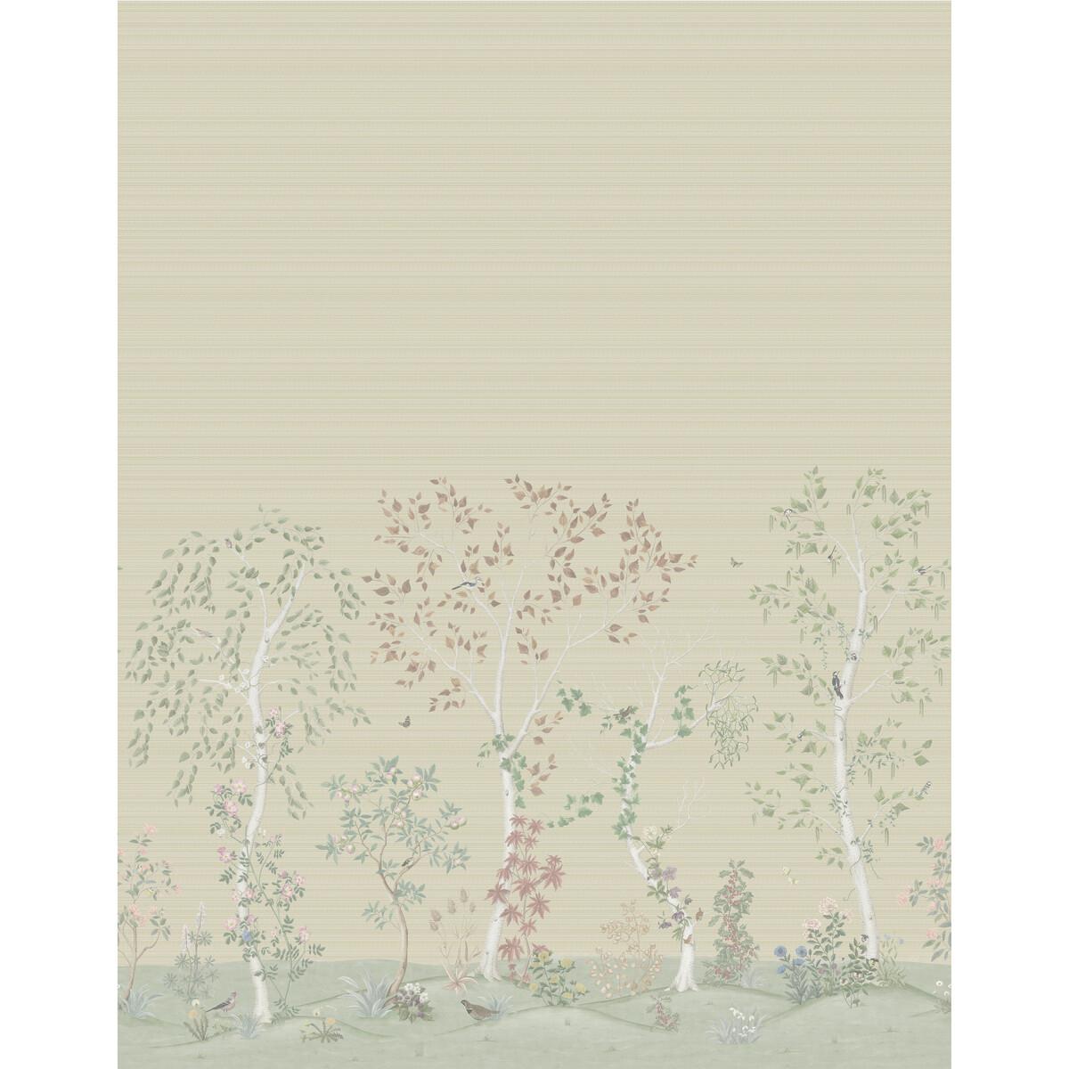 Cole & Son SEASONAL WOODS OAT NATURAL Wallpaper