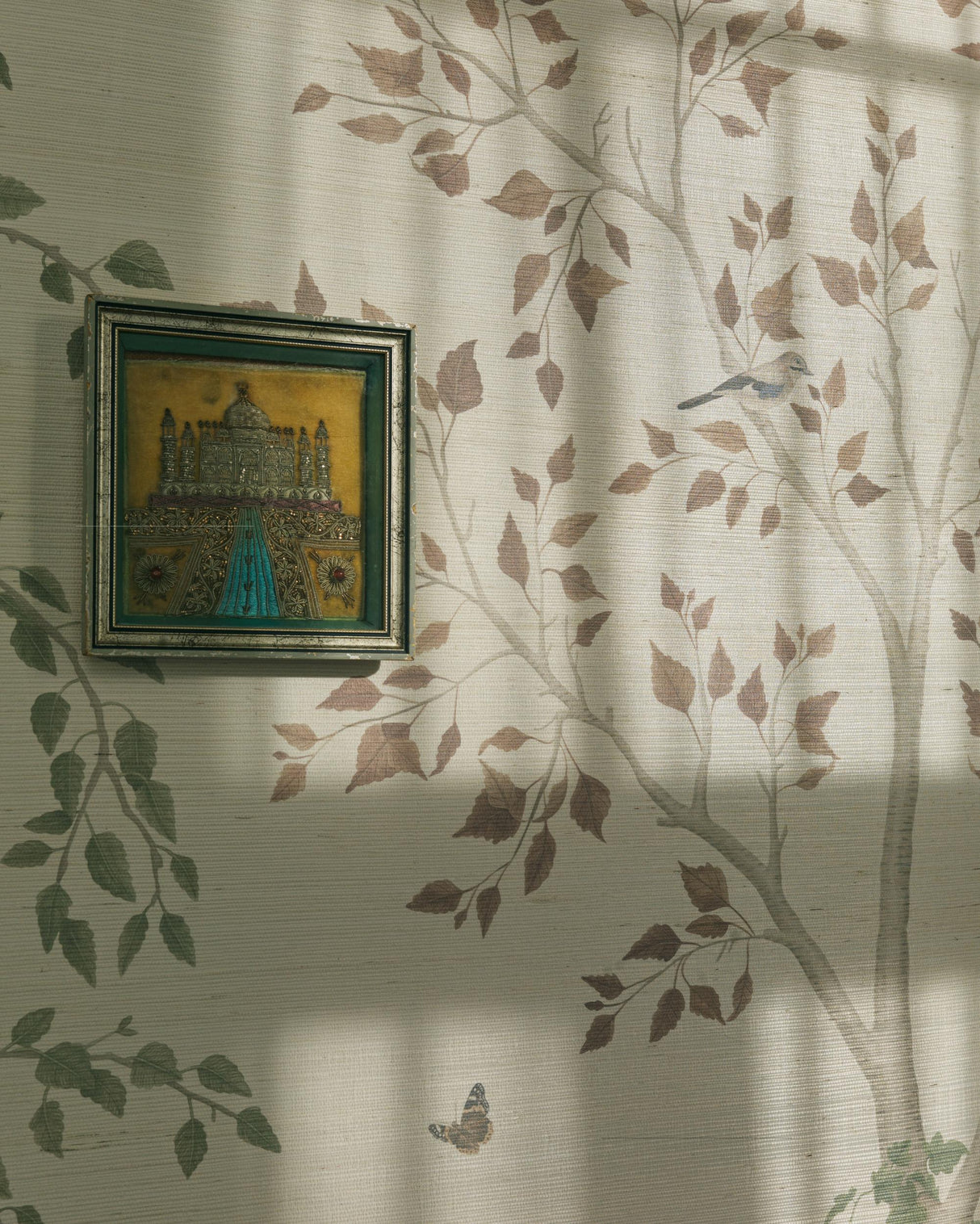 Cole & Son SEASONAL WOODS GRASSCLOTH OAT NATURAL Wallpaper