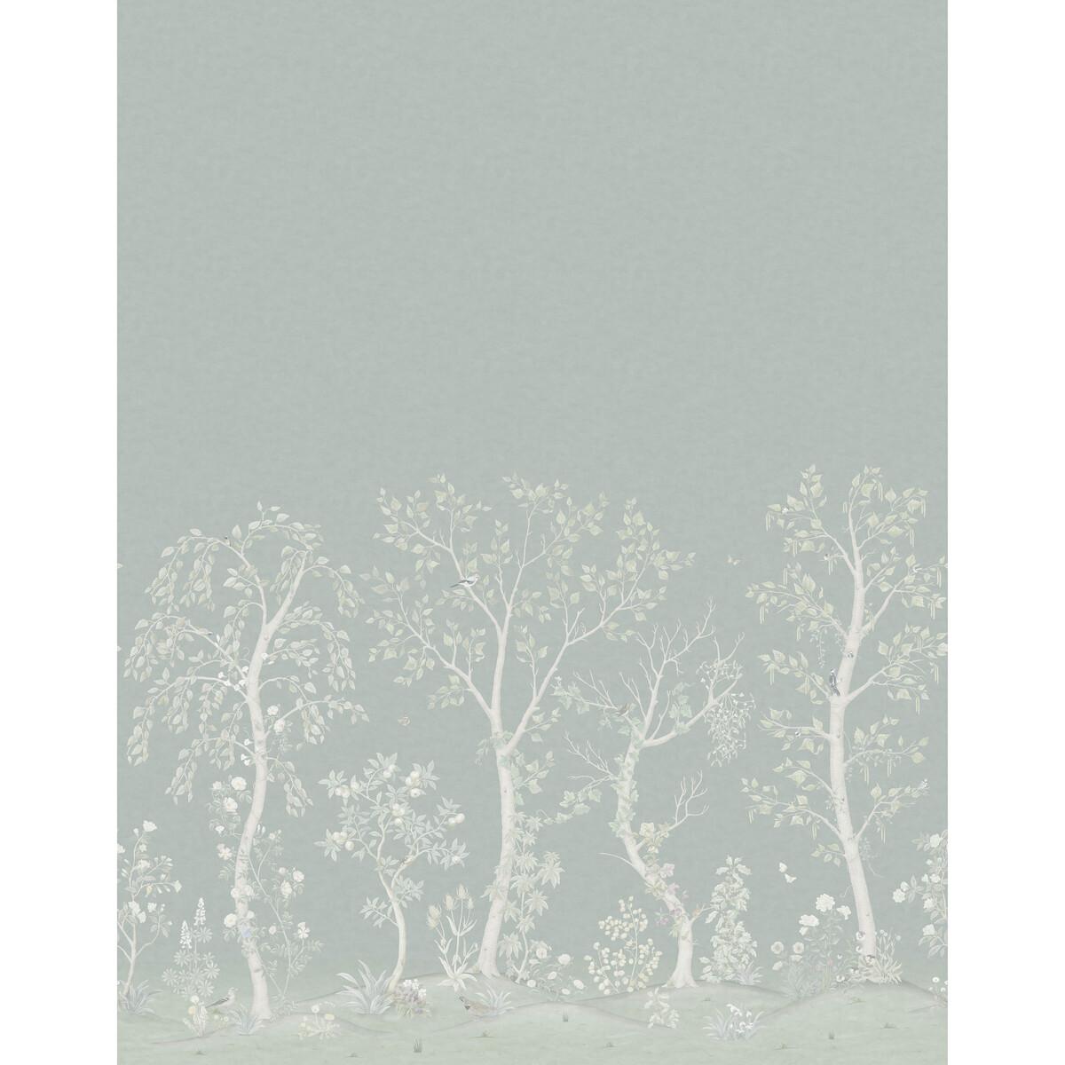 Cole & Son SEASONAL WOODS JADE SILK Wallpaper