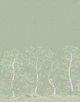 Cole & Son SEASONAL WOODS OLIVE Wallpaper