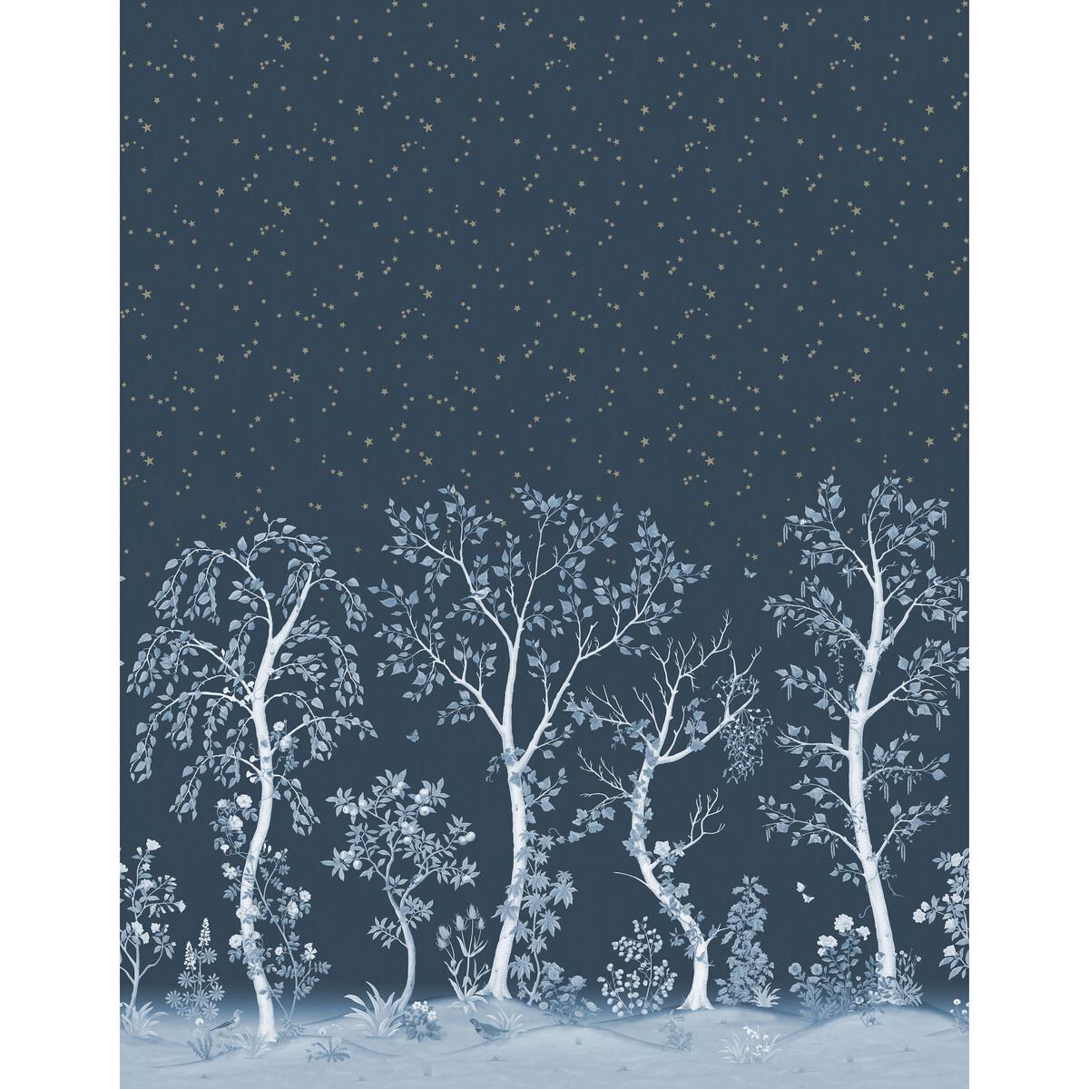 Cole & Son SEASONAL WOODS MIDNIGHT Wallpaper
