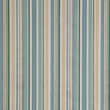 Lee Jofa SIDERS STRIPE AQUA/SAND Drapery Fabric