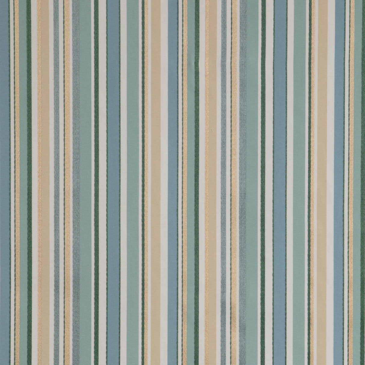 Lee Jofa SIDERS STRIPE AQUA/SAND Drapery Fabric