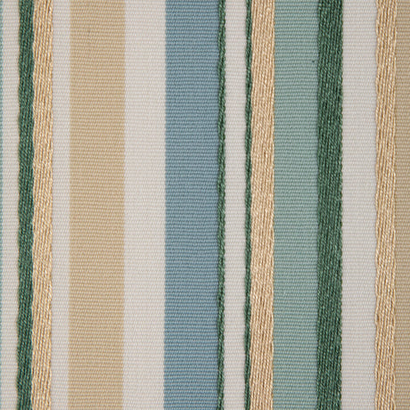 Lee Jofa SIDERS STRIPE AQUA/SAND Drapery Fabric