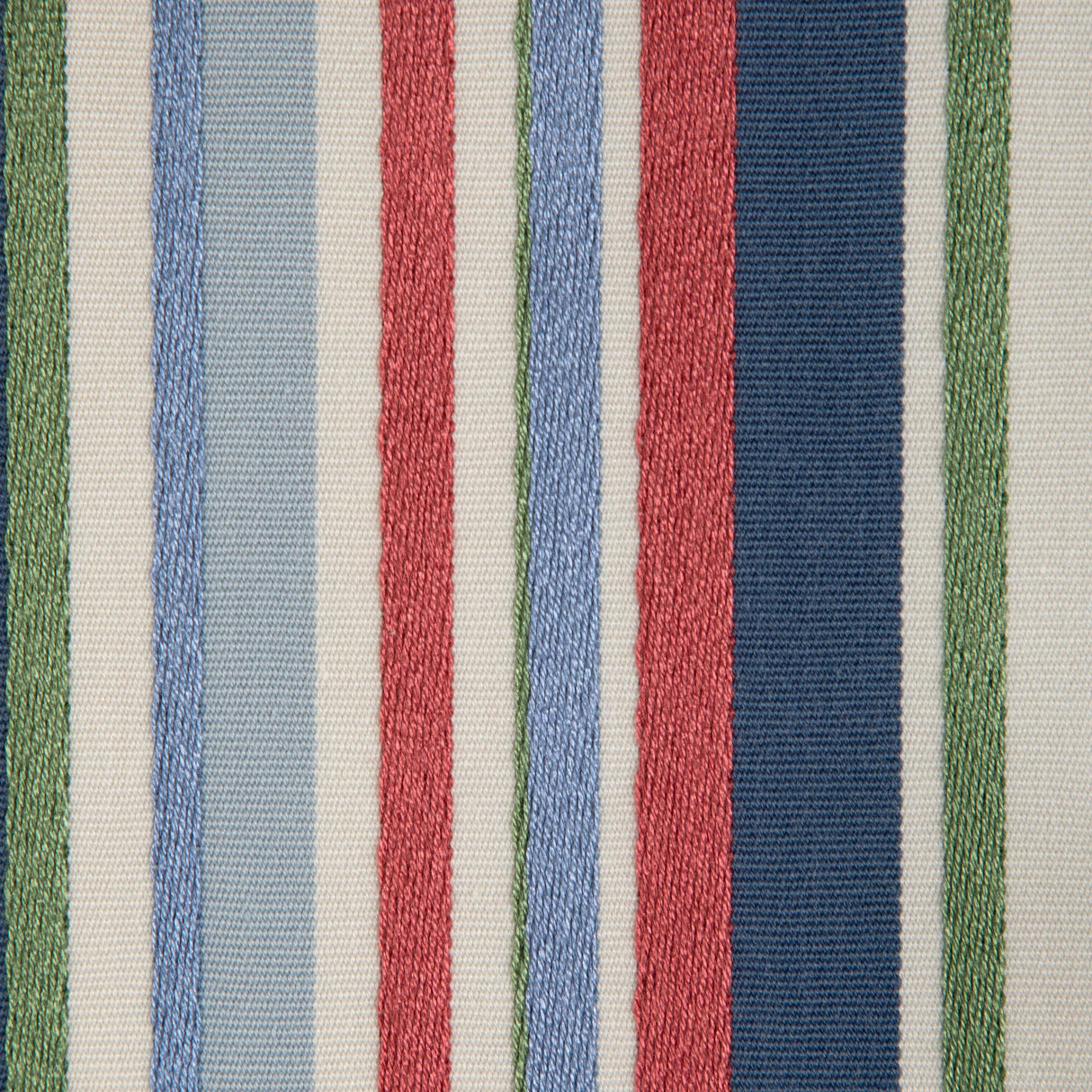 Lee Jofa SIDERS STRIPE BLUE/RED Drapery Fabric
