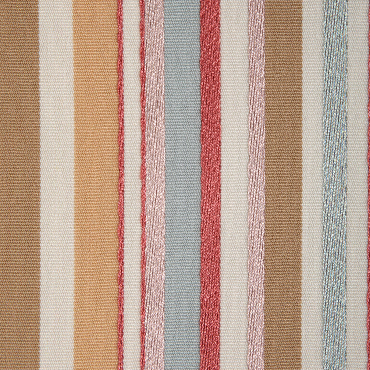 Lee Jofa SIDERS STRIPE ROSE/BLUE Drapery Fabric