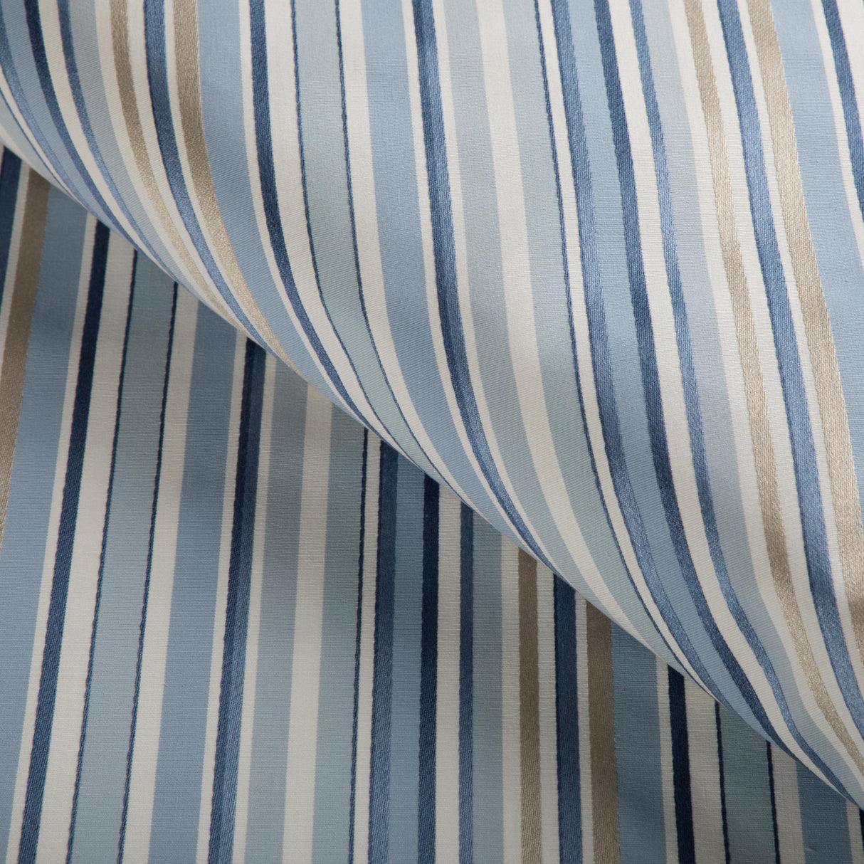 Lee Jofa SIDERS STRIPE CAPRI/SKY Drapery Fabric