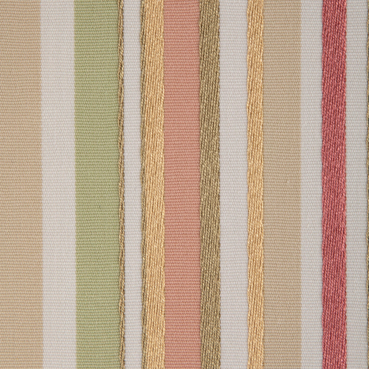 Lee Jofa SIDERS STRIPE BLUSH/SAGE Drapery Fabric