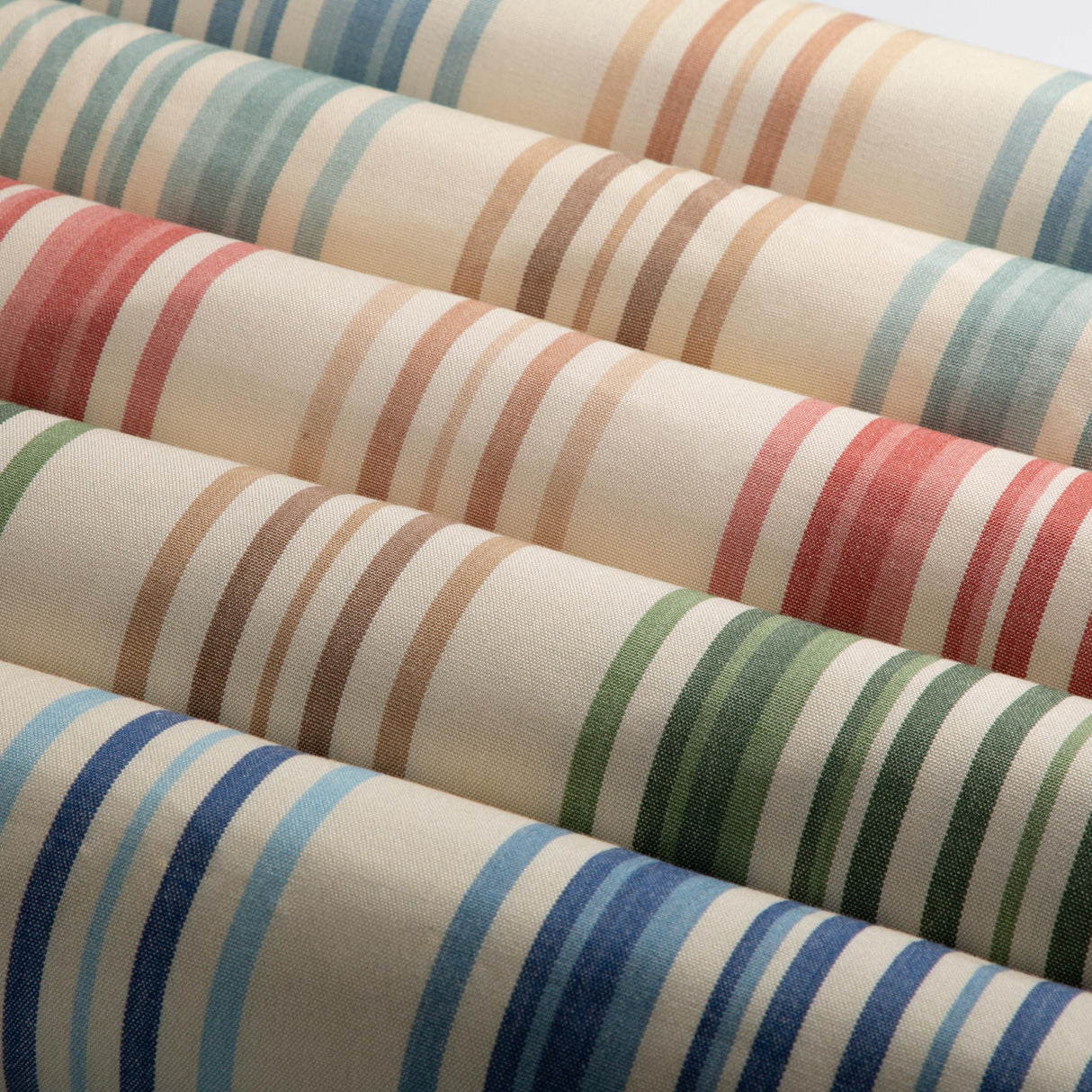 Lee Jofa UPLAND STRIPE AZURE Upholstery Fabric