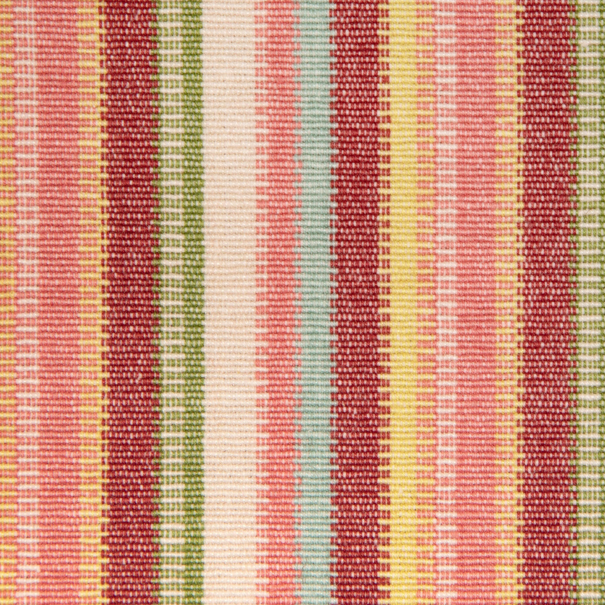Lee Jofa SANDBANKS STRIPE RED/ROSE Upholstery Fabric