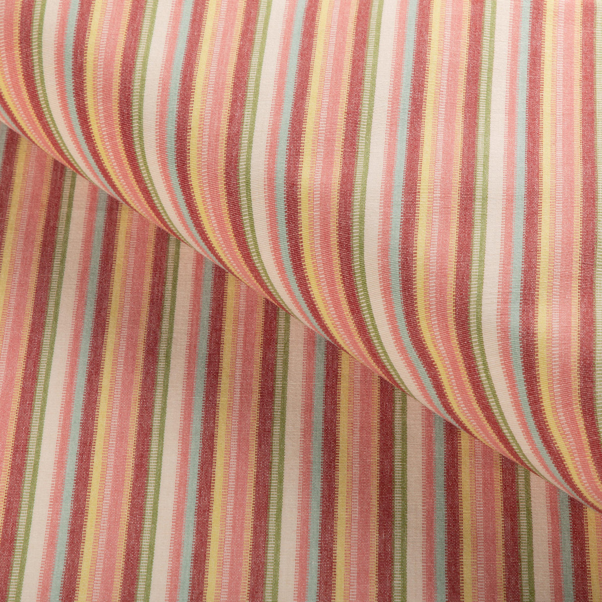 Lee Jofa SANDBANKS STRIPE RED/ROSE Upholstery Fabric