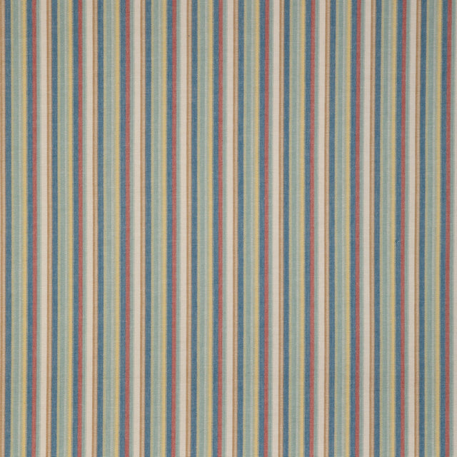 Lee Jofa SANDBANKS STRIPE AQUA/GOLD Upholstery Fabric