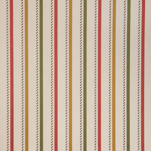 Lee Jofa BUXTON STRIPE RED/GOLD Fabric