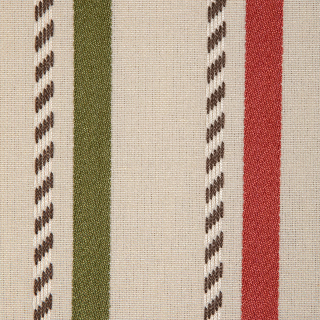 Lee Jofa BUXTON STRIPE RED/GOLD Fabric