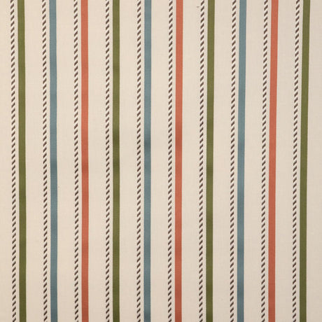 Lee Jofa BUXTON STRIPE LEAF/CLAY Fabric