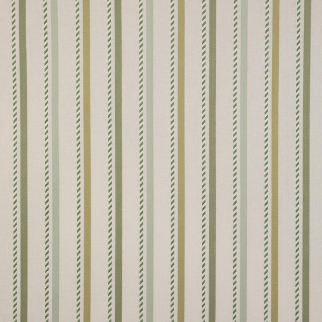Lee Jofa BUXTON STRIPE MIST/KIWI Fabric