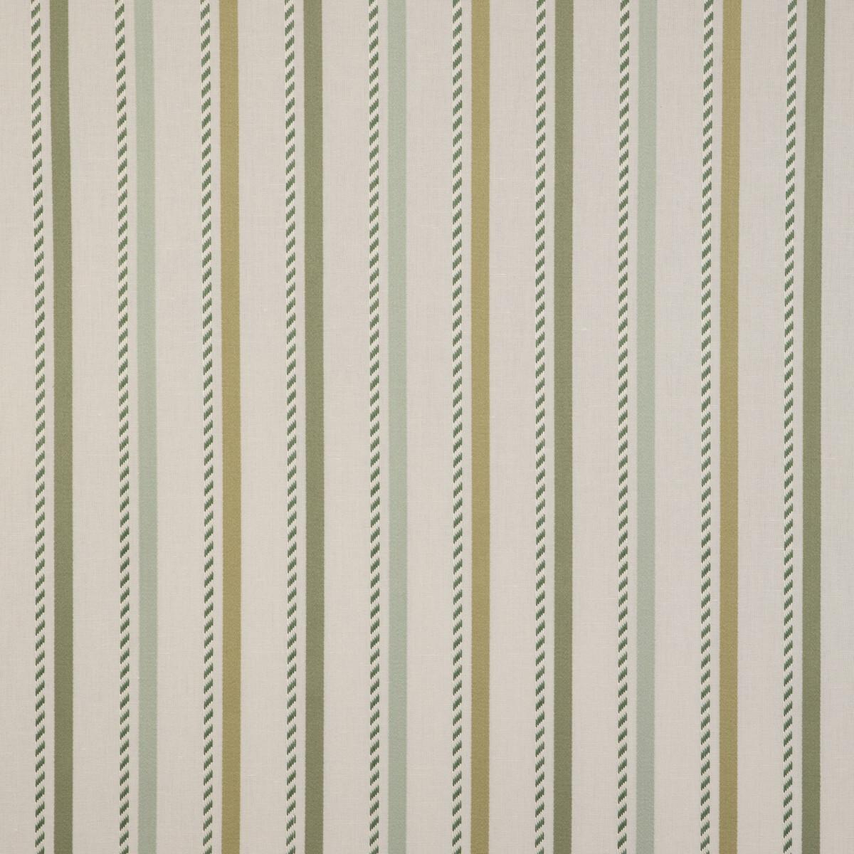 Lee Jofa BUXTON STRIPE MIST/KIWI Fabric