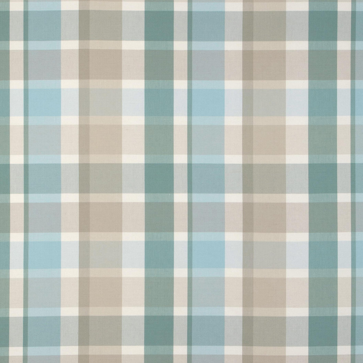 Lee Jofa FISHER PLAID SKY/STONE Fabric