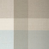 Lee Jofa FISHER PLAID SKY/STONE Fabric