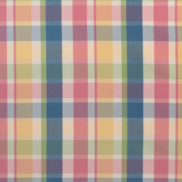 Lee Jofa FISHER PLAID NAVY/PETAL Fabric