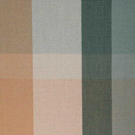 Lee Jofa FISHER PLAID TEAL/SPICE Fabric