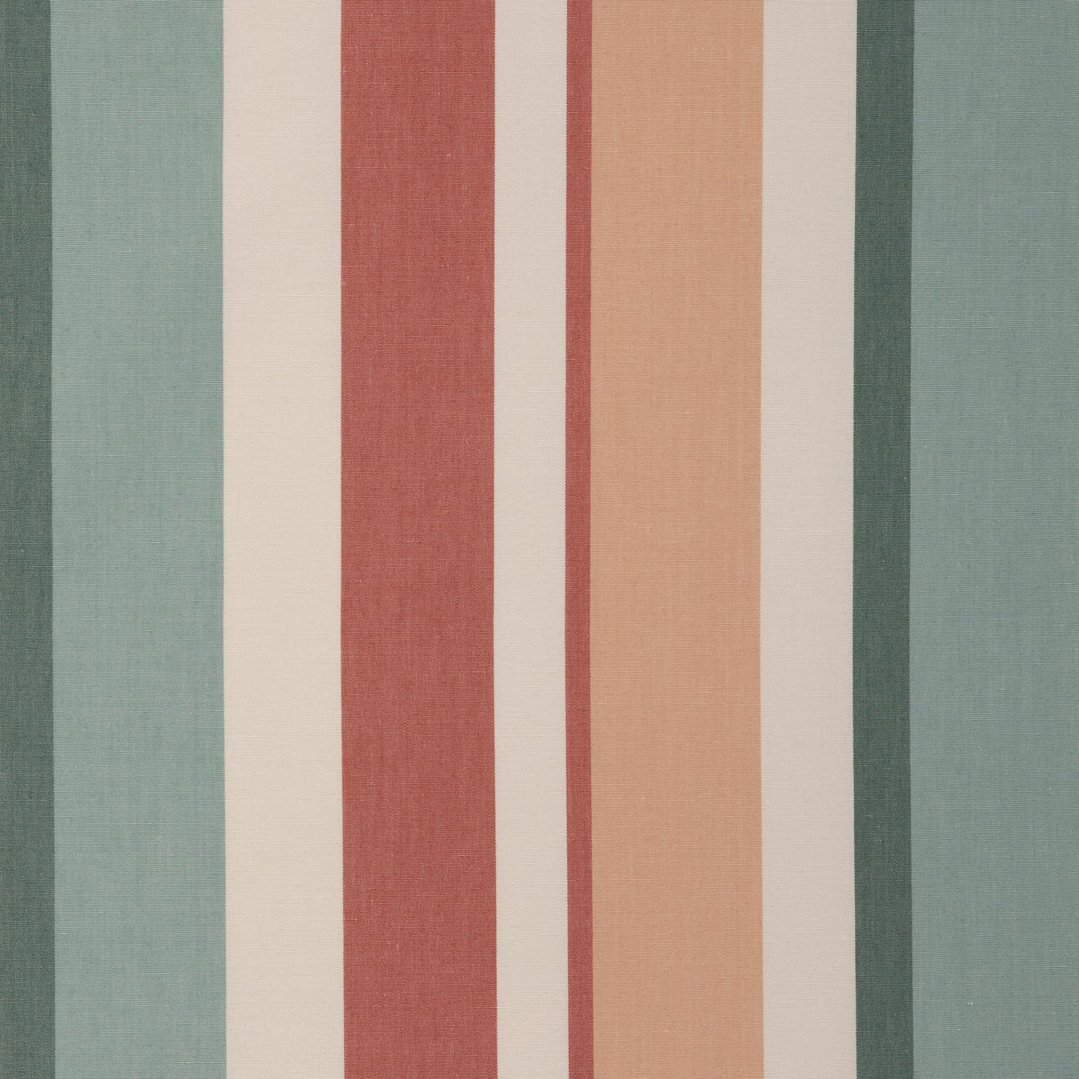 Lee Jofa FISHER STRIPE TEAL/SPICE Fabric
