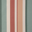 Lee Jofa FISHER STRIPE TEAL/SPICE Fabric