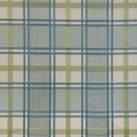 Lee Jofa DAVIES PLAID AQUA/LEAF Fabric