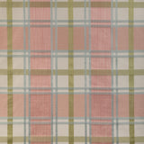 Lee Jofa DAVIES PLAID PETAL/KIWI Fabric