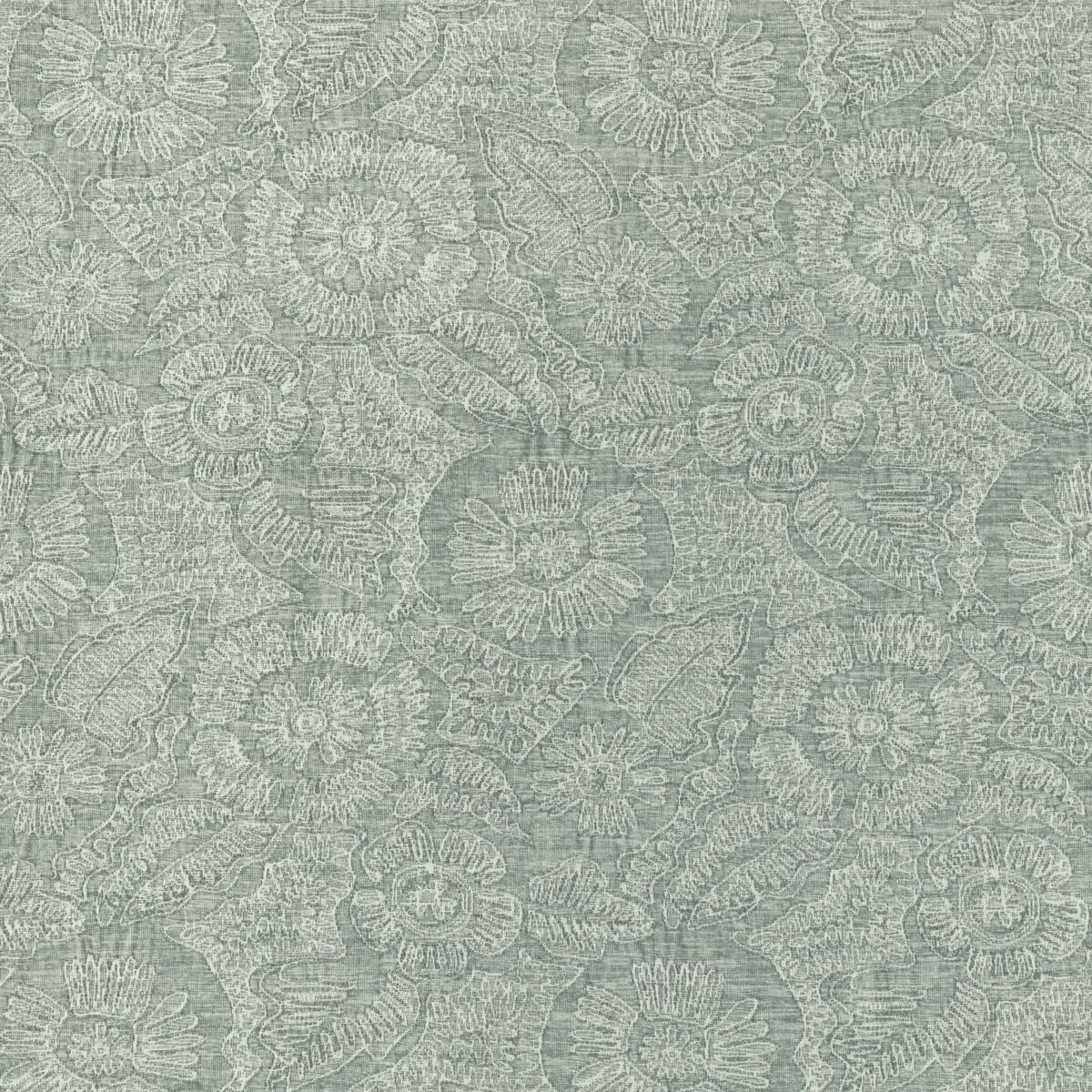 Kravet CHENILLE BLOOM SEAGLASS Fabric