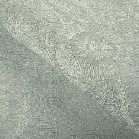 Kravet CHENILLE BLOOM SEAGLASS Upholstery Fabric