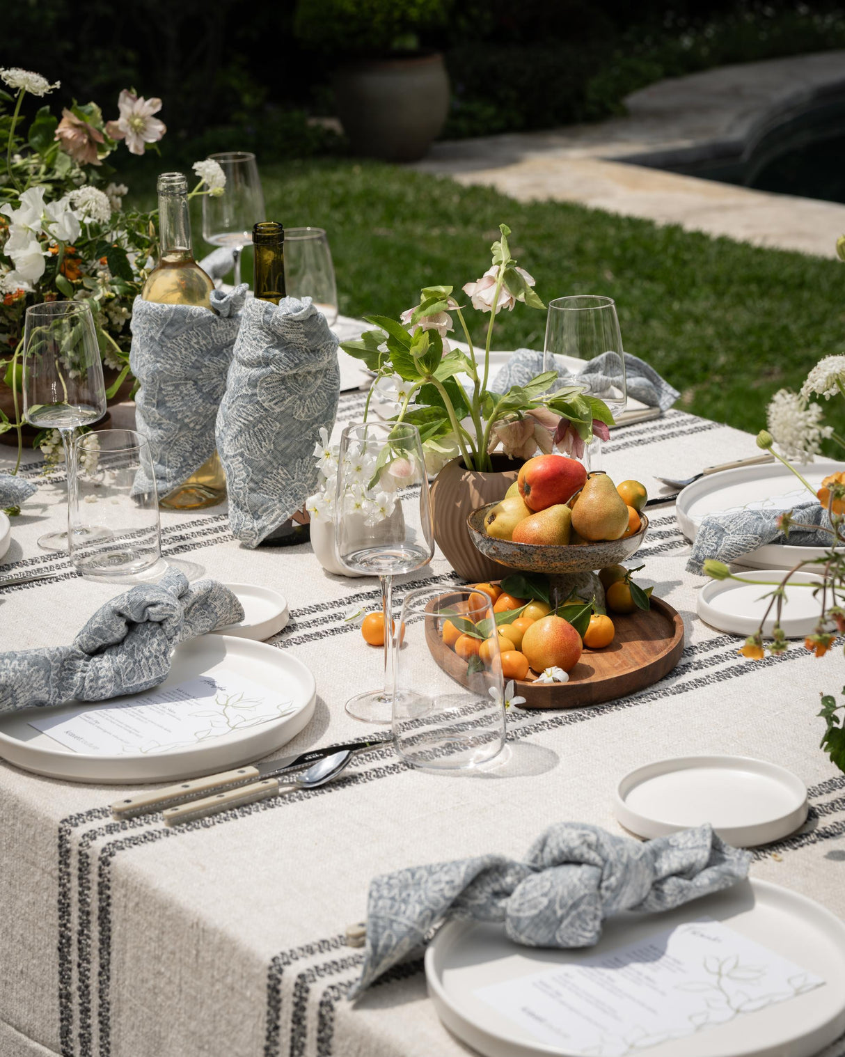 Kravet CHENILLE BLOOM SKY Upholstery Fabric