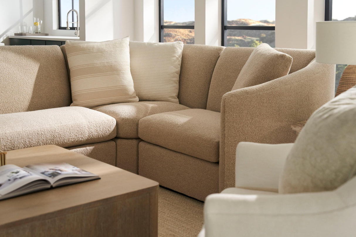 Kravet LINEN BOUCLE FLAX Upholstery Fabric