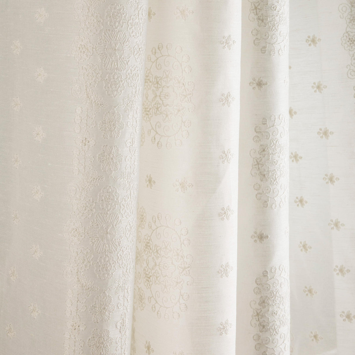 Brunschwig & Fils COULET SHEER IVORY Drapery Fabric