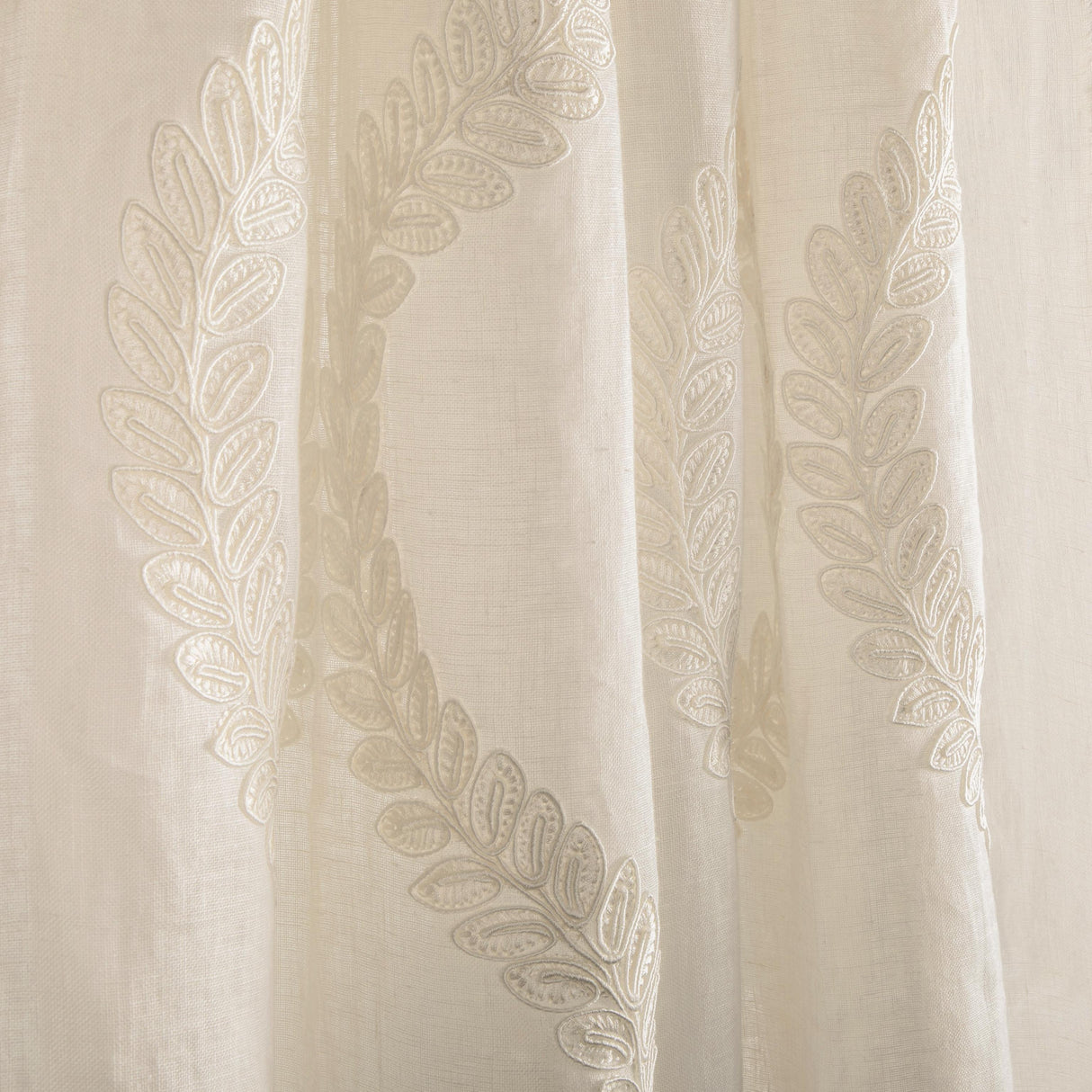 Brunschwig & Fils CAMUS SHEER IVORY Drapery Fabric