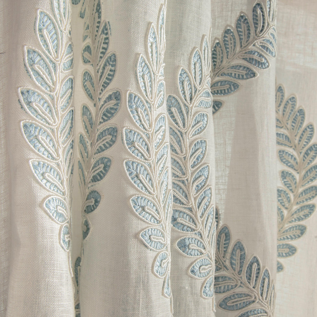 Brunschwig & Fils CAMUS SHEER SKY Drapery Fabric