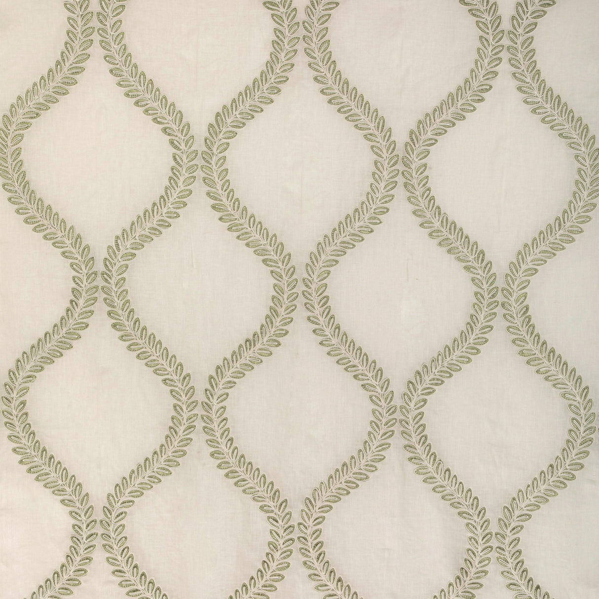 Brunschwig & Fils CAMUS SHEER LEAF Drapery Fabric