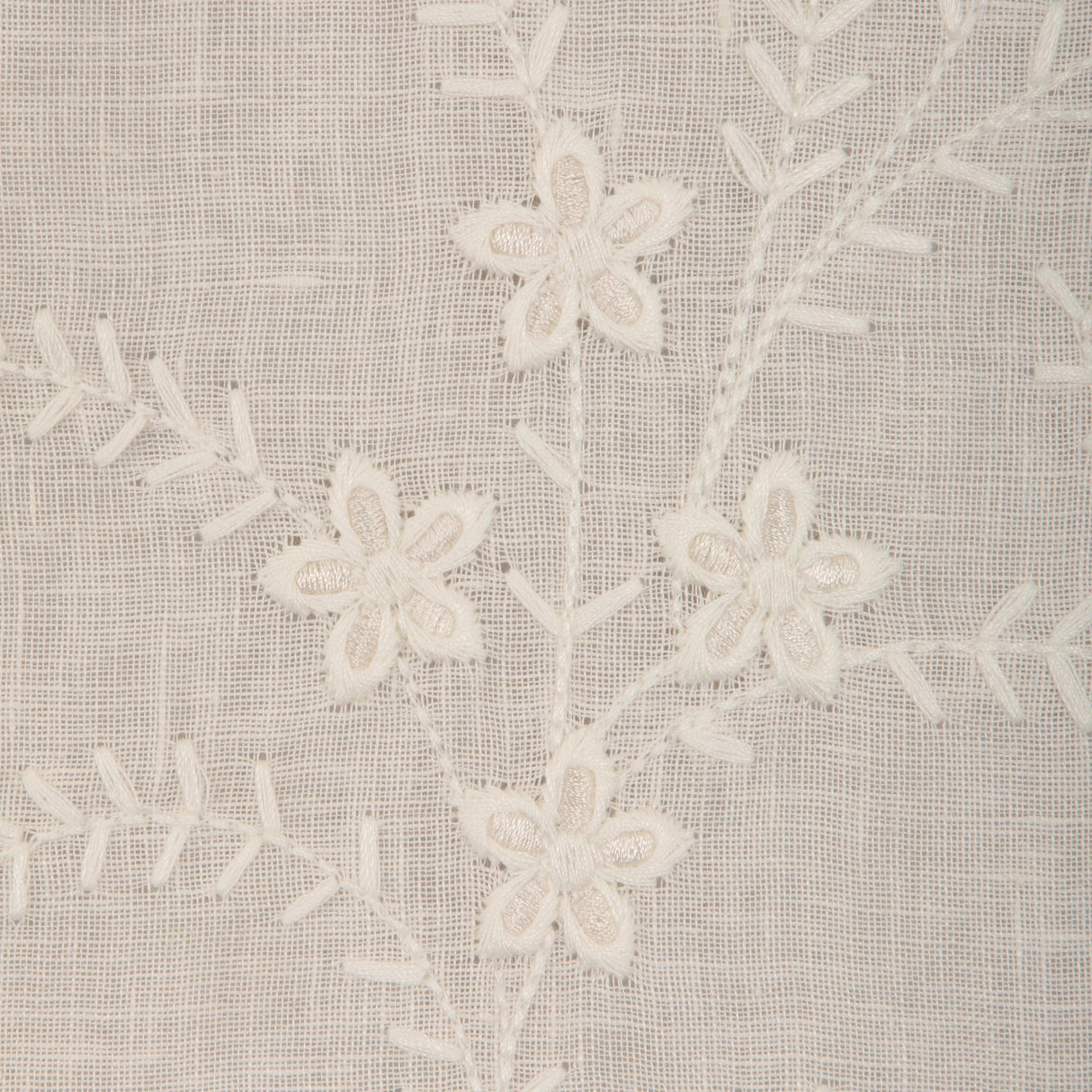 Brunschwig & Fils GERBAUD SHEER IVORY Drapery Fabric