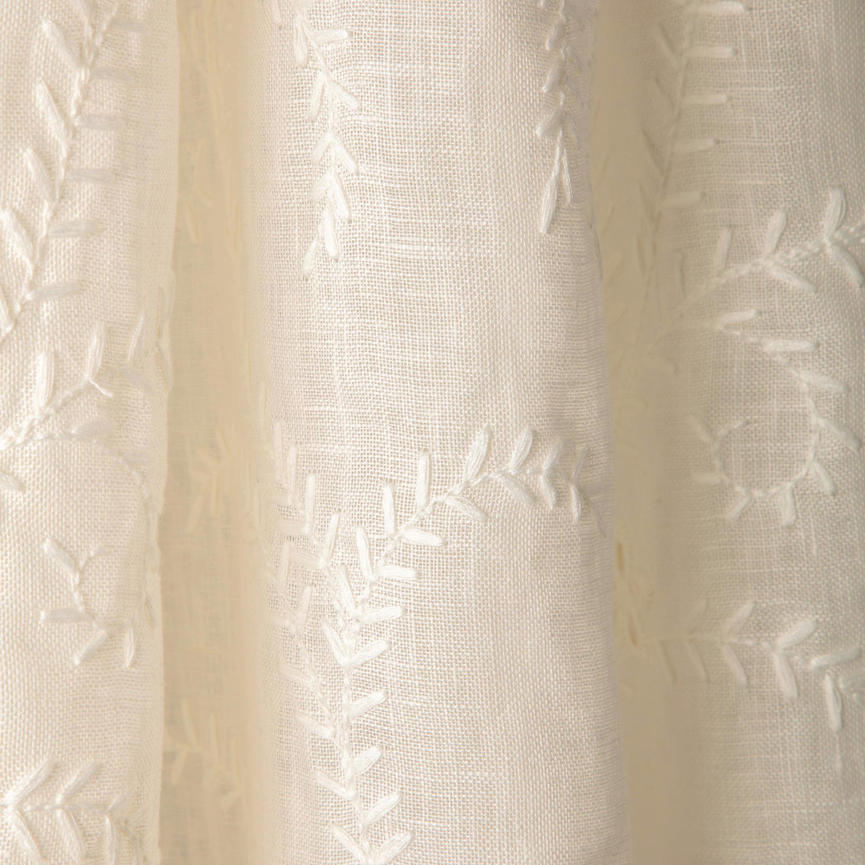 Brunschwig & Fils GERBAUD SHEER IVORY Drapery Fabric