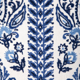 Brunschwig & Fils YARA PAISLEY EMB BLUE Fabric