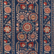 Brunschwig & Fils SAANVI EMB BLUE/RED Fabric