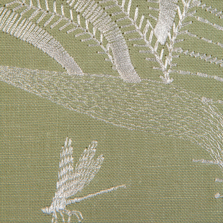 Brunschwig & Fils MANDA EMB LEAF Drapery Fabric