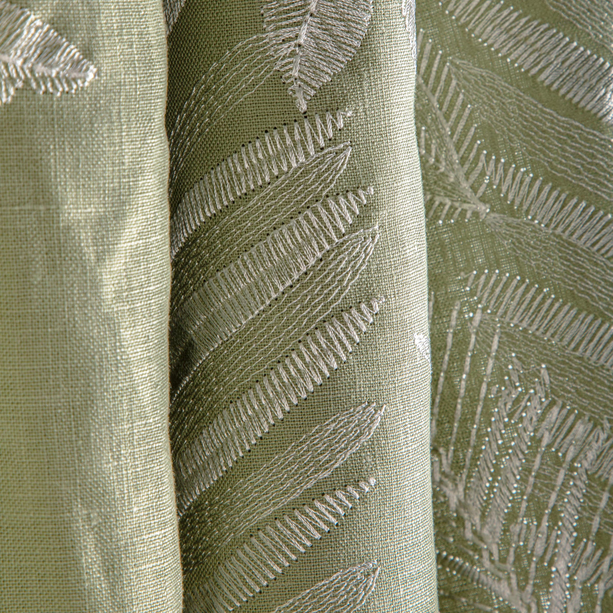 Brunschwig & Fils MANDA EMB LEAF Drapery Fabric