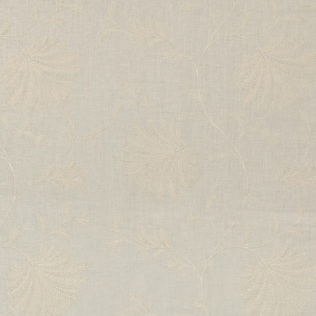 Brunschwig & Fils MAELLE EMB IVORY Drapery Fabric