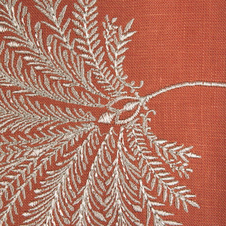 Brunschwig & Fils MAELLE EMB TERRACOTTA Drapery Fabric